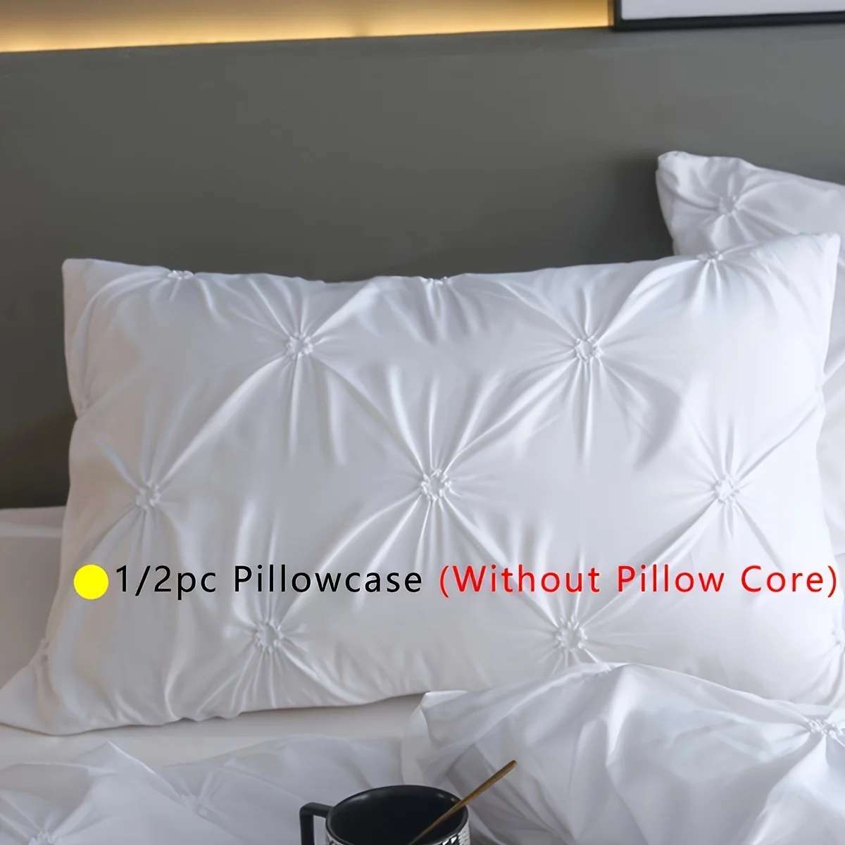 Solid Color Jacquard Quilt Cover Set 5