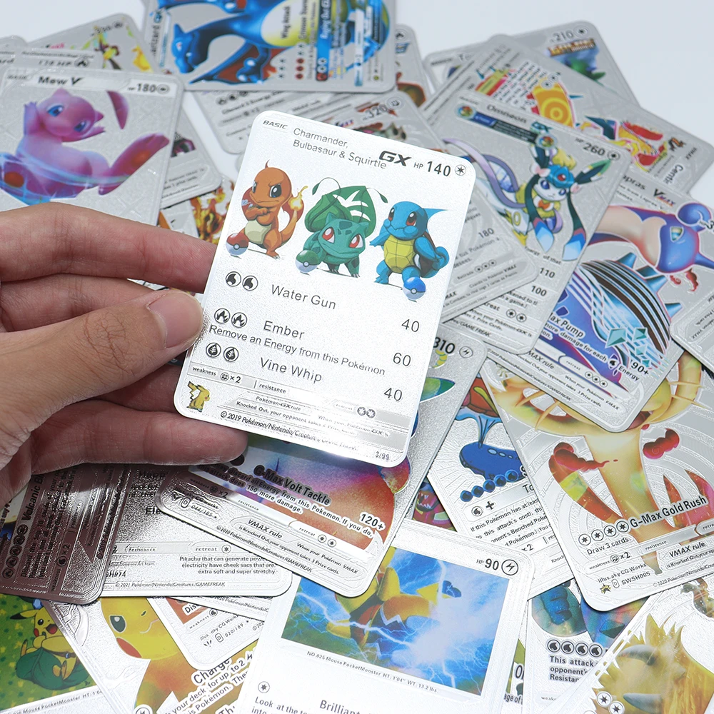 Metal Pokemon Cards