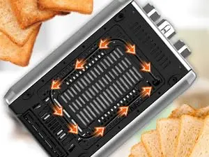 long slot toaster