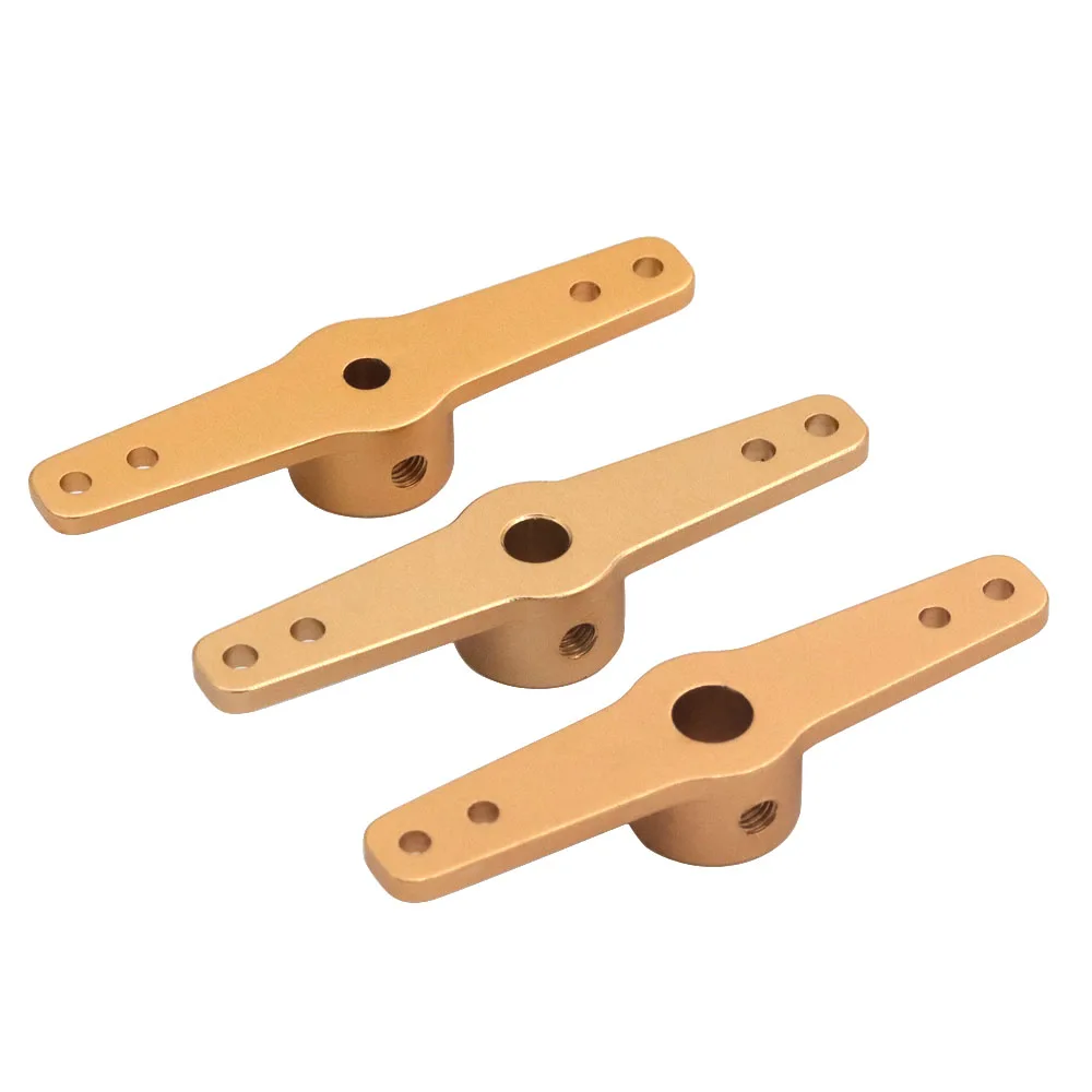 Braccio Servo 21T, Piccolo Braccio Servo 21T In Lega Di Alluminio Con Lavorazione CNC Portatile Per RC Car Truck Buggy Airplane(Tramutante - Foto 2