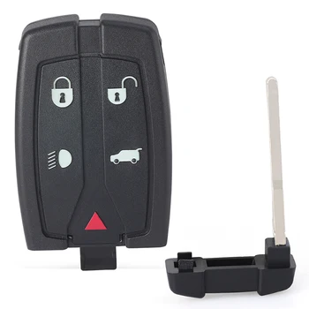 Keyforkess 315/ 433MHz ID FCC: NT8-TX9 5 pulsanti Smart Remote Key Fob key per Range Rover Freelander 2 LR 2008 2009 2010 2011 2012 - KEYECU 315 433MHz ID FCC NT8 TX9 5 pulsanti Smart Remote Key Fob key per