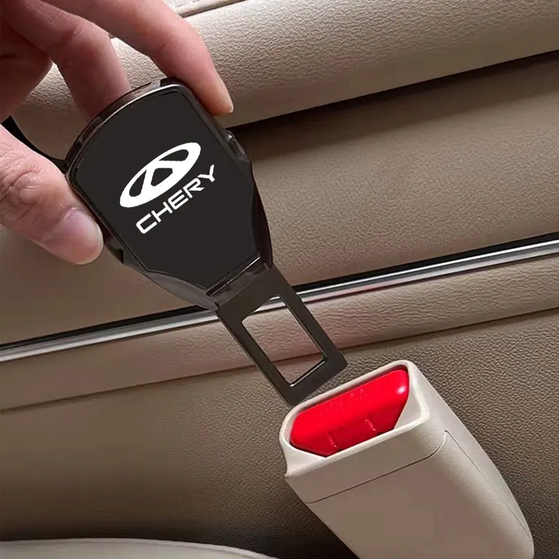 CHERY TIGGO 자동차 안전벨트 익스텐더, 안전벨트 잠금 버클 클립 플러그 액세서리, 3, 4, 5, 7 프로 8