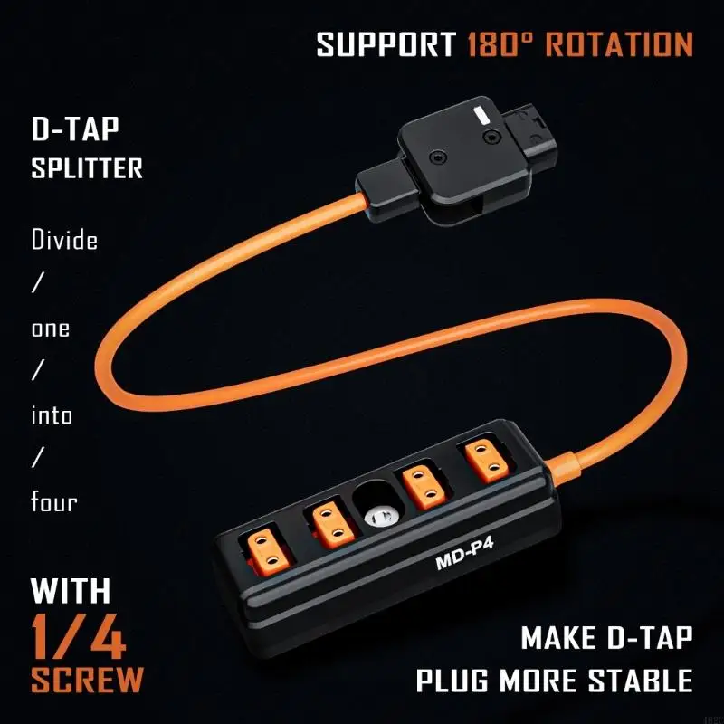 462C Dtap Splitter 1 to 4 For Camera Power Distribution In Studios Efficient 60cm