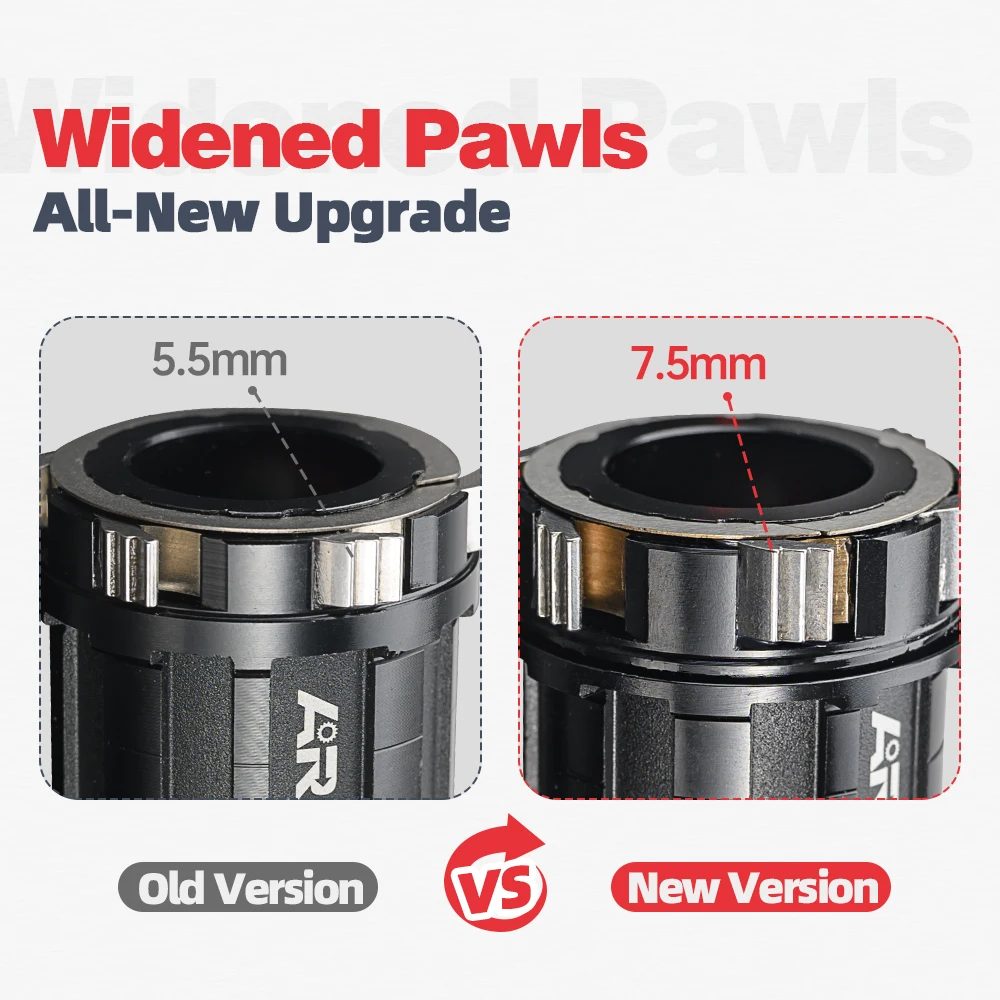 ARC 6 Pawls Hub MT009 MTB Hub Front 9x100 Rear 10x135mm 6 Bolt