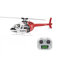 FLY WING Bell 206 V3 470 CLASS RC Helicopter With H1 Flight Controller GPS PNP / RTF 1