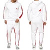 New Men N7 Mass Effect Logo Tracksuit Hoodies Casual Solid Color Thick Pullover Long Pant 2-piece Set Autumn Jogger Sports Suit 3