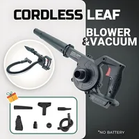 Souffleur d'air et aspirateur sans fil 2 en 1, collecteur de poussière de feuilles pour voiture, ordinateur, jardin, Compatible avec Makita 18V/21V 1