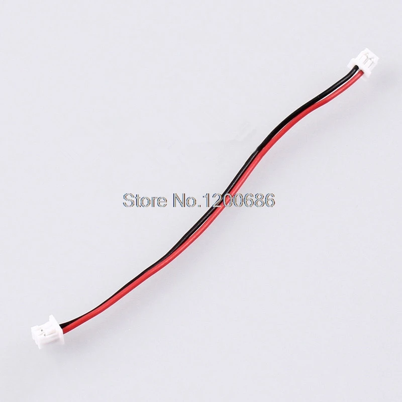 

10 Set JST 1.25mm Pitch Male Connector Wire 15CM Long 2 Pin