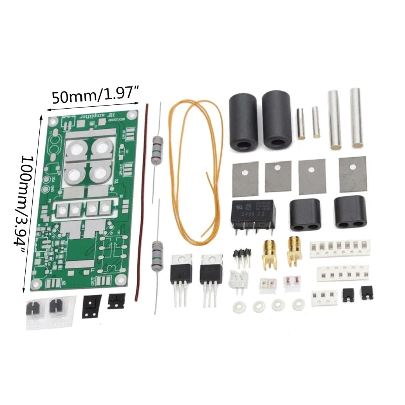 Ssb Linear hf Amplificador de Potência com Ventilador do Dissipador de Calor para Yaesu Ft817 Kx3 3.530mhz Placa do Amplificador de Potência Minipa70 70w - Imagem 4