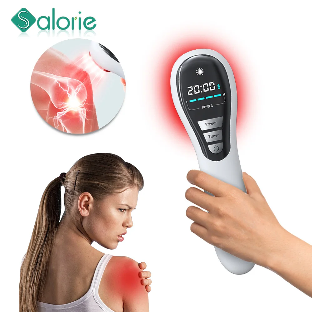 

650nm 808nm Red Light Therapy Machine Device for Body Targets Joint Muscles Directly Pain Relief Arthritis Physical Equipment