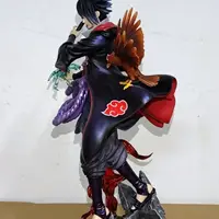 ⁦مجسم أنمي ناروتو شيبودن - أوتشيها ساسكي 24 سم | Naruto Shippuden Uchiha Sasuke Action Figure Anime 24cm⁩ - الصورة ⁦3⁩