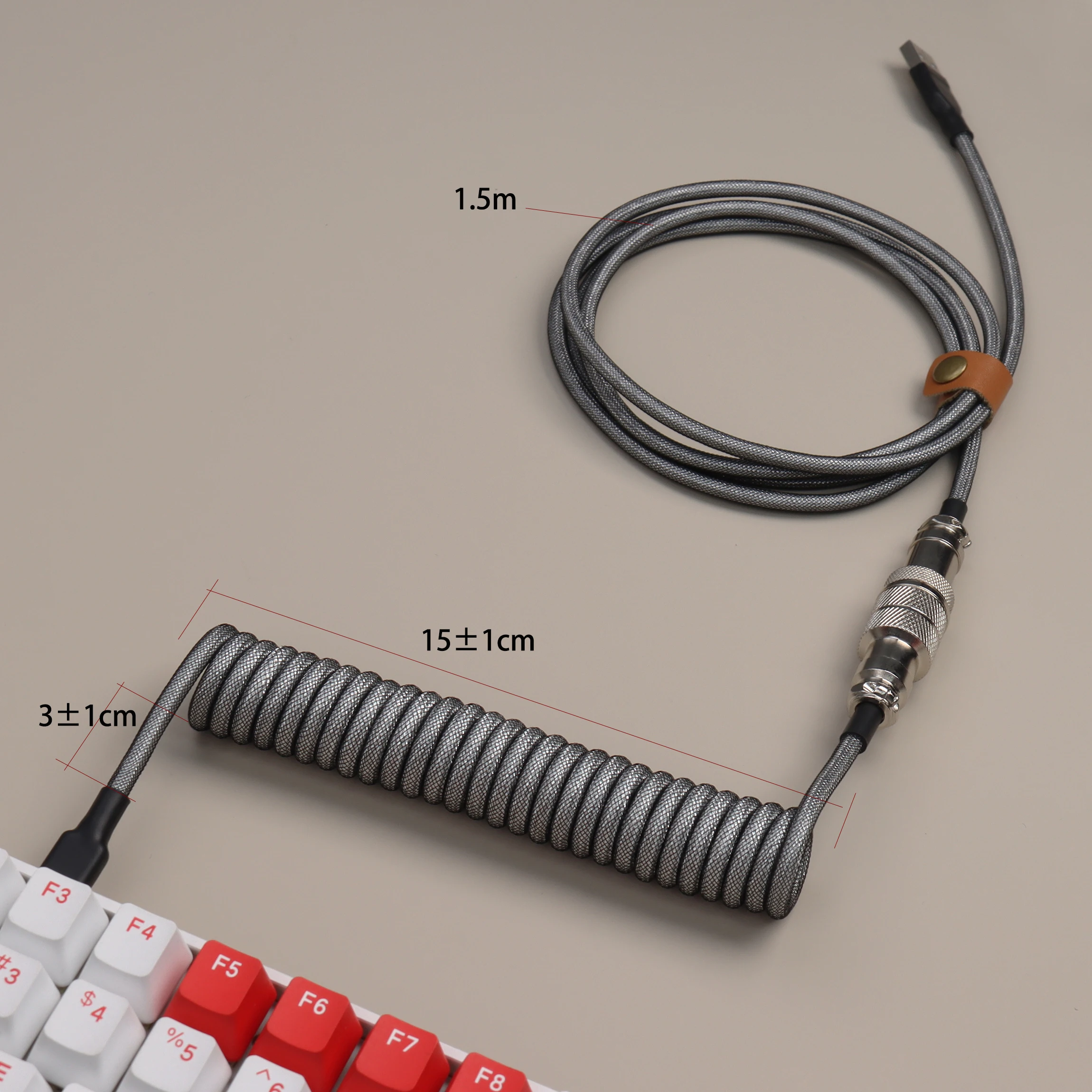Enrolado Fio, Conector GX16, Transmissão de Dados
