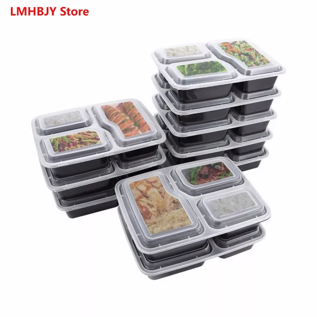 Kitchen Meal Prep Containers Reusable Microwavable Meal Storage Food Prep Lunch  Box Food Storage Box With Lids For Kitchen - AliExpress