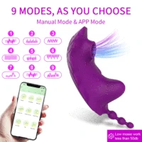 APP Bluetooth Saugen Vibrator Höschen Tragen Klitoris G-punkt Stimulator Blowjob Vagina Anal Erotische Masturbation Erwachsene Sex Spielzeug für Frau 2