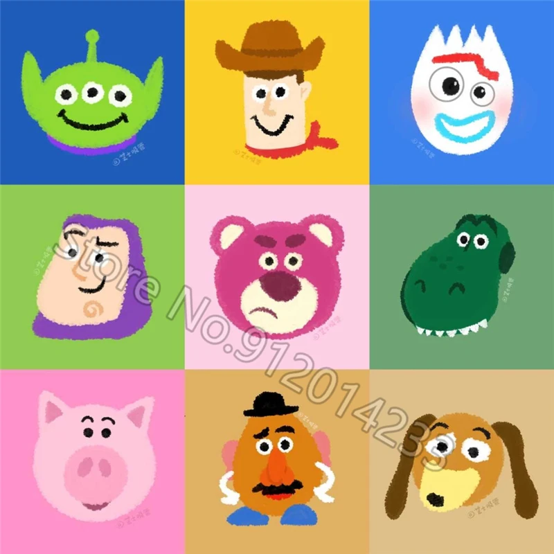 5D Fai Da Te Disney Cartoon Diamond Painting Pixar Animation Toy Story Diamond Ricamo Kit Trapano Completo Strass Punto Croce Regalo