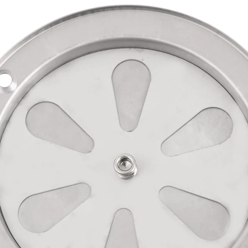 95/125mm Adjustable Air Vent Grille Round Ducting Ventilation Grilles Cover BBQ Grill Smoker Exhaust Vent Stove