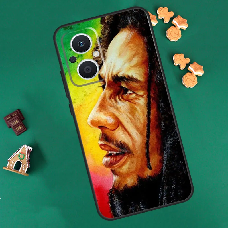 Bob Marley Jamaican Weed Design Phone Case