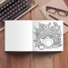 Teapots Coloring Book 24 Pages Art Adult Picture Book Gift For Birthday Party Relieve Stress Kill Time Graffiti Painting Drawing 6