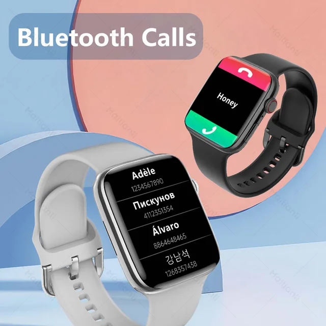 2022 Men Women Smart Watch NFC Door Access Unlock Smartwatch Bluetooth Call Fitness Bracelet Custom Watch Face Wireless Charging 5