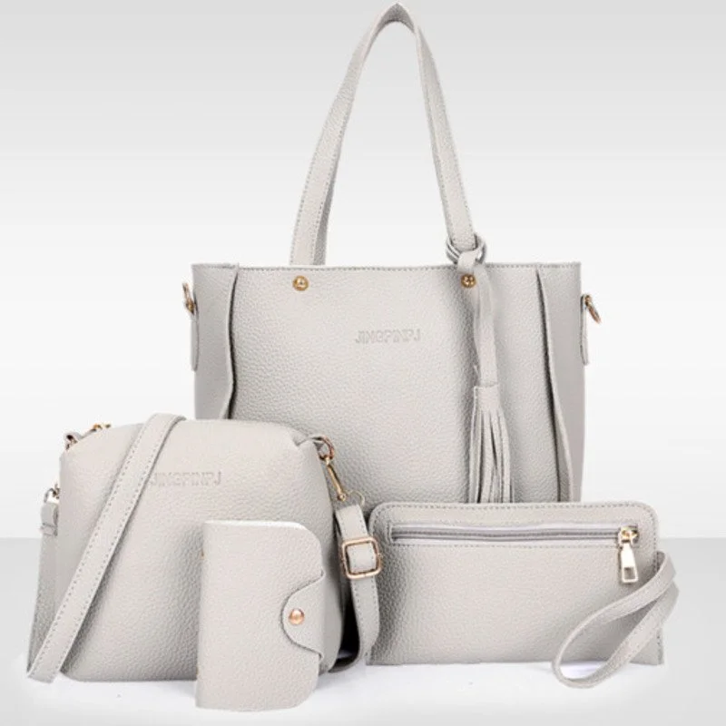 Shoulder Lychee Pattern Bag Versatile Handheld Large Capacity Handbag For Woman High-Quality Messenger Luxury Crossbody Casual