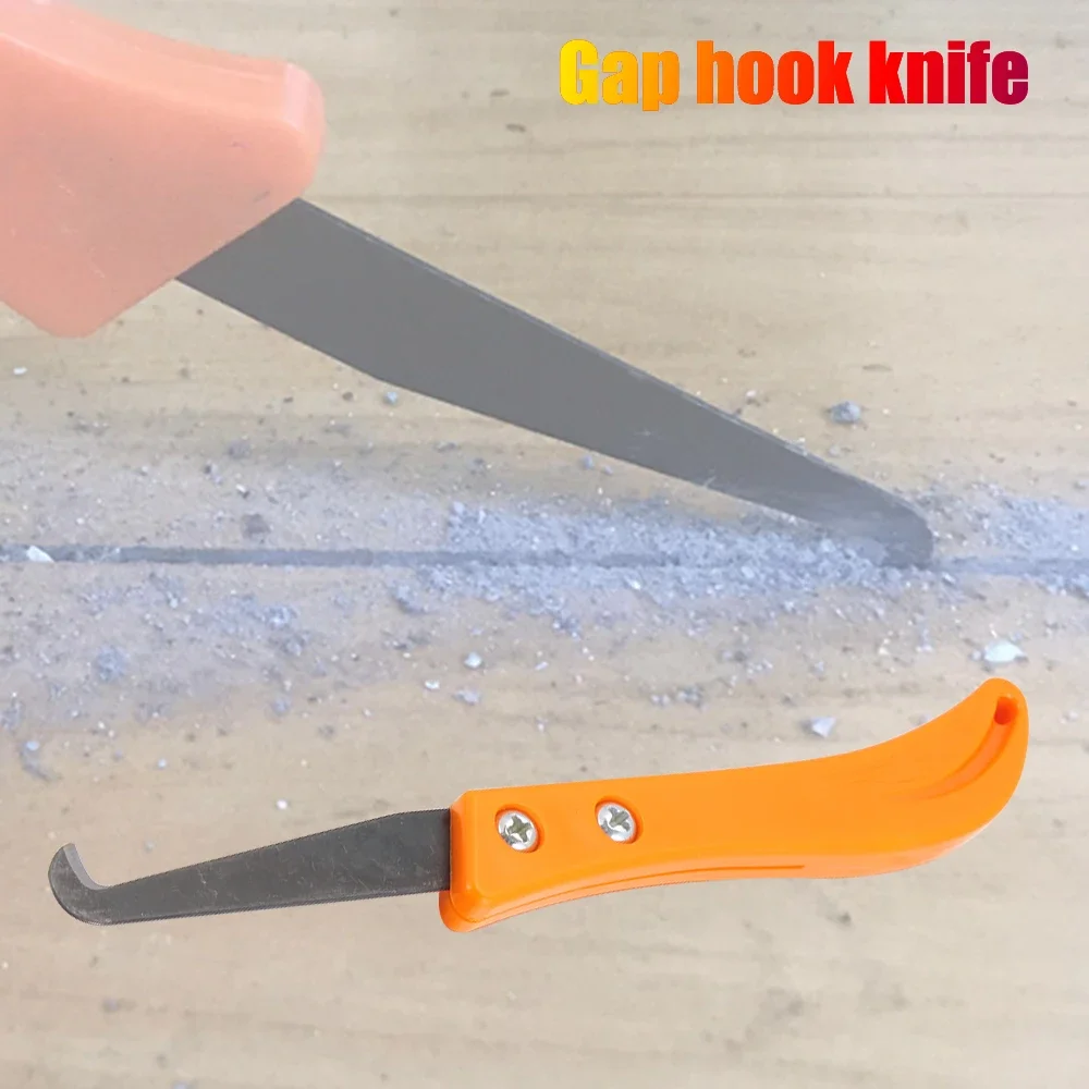 

New Professional Gap Hook Knife Tile Repair Tool Old Mortar Cleaning Dust Removal Steel Construction Building Hand Tools