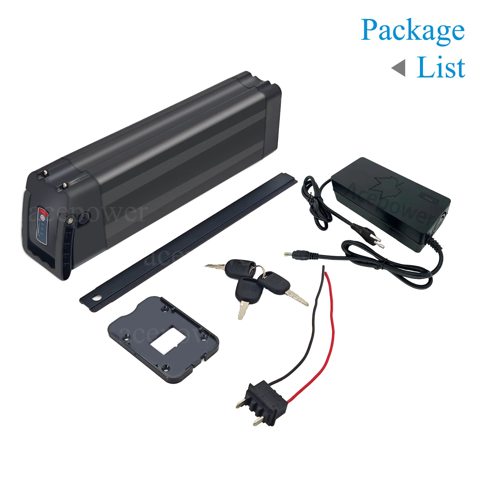 For E-Lux Tahoe GT-Stepthru Vitilan U3 U7 Step-thru Electric Bicycle Battery 48V 20Ah 36V 10.4Ah Silver Fish Battery for MoovWay