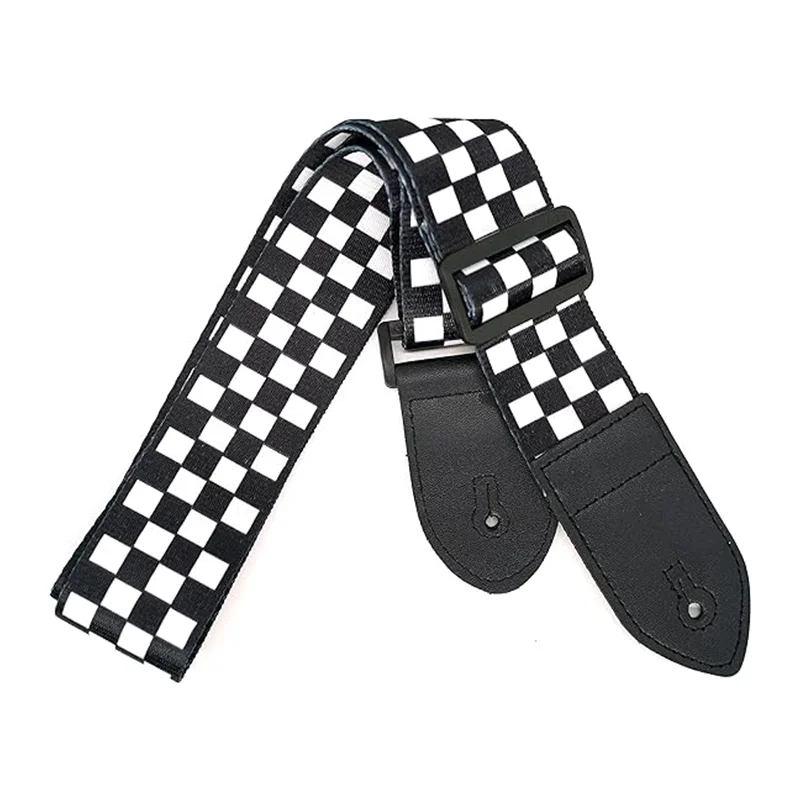 Acoustic Guitar Strap Electric Guitar Straps guitar strap musical instruments accessories with Leather Ends Adjustable Classical Suitable For Bass Electric Acoustic