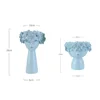 Nordic Home Decoration Resin Vase Statue Sculpture Makeup Brush Holder Storage Box Pen Holder Creative Flower Pot Art Supplies 6
