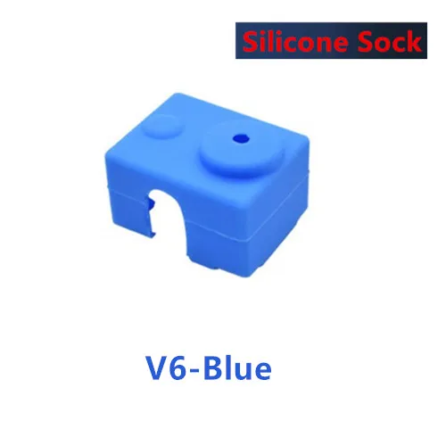 Jopto 3D-Drucker Heizblock Silikon-Abdeckung – 3 Stück, Blau, Hitzebeständig Bis 280°C, Für MK7/MK8/MK9