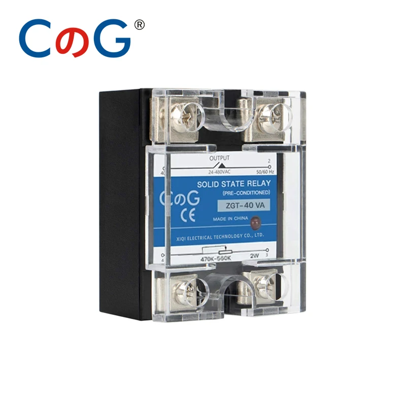 High-Capacity Single Phase Voltage Regulator with Heat Sink & Solid State Relay