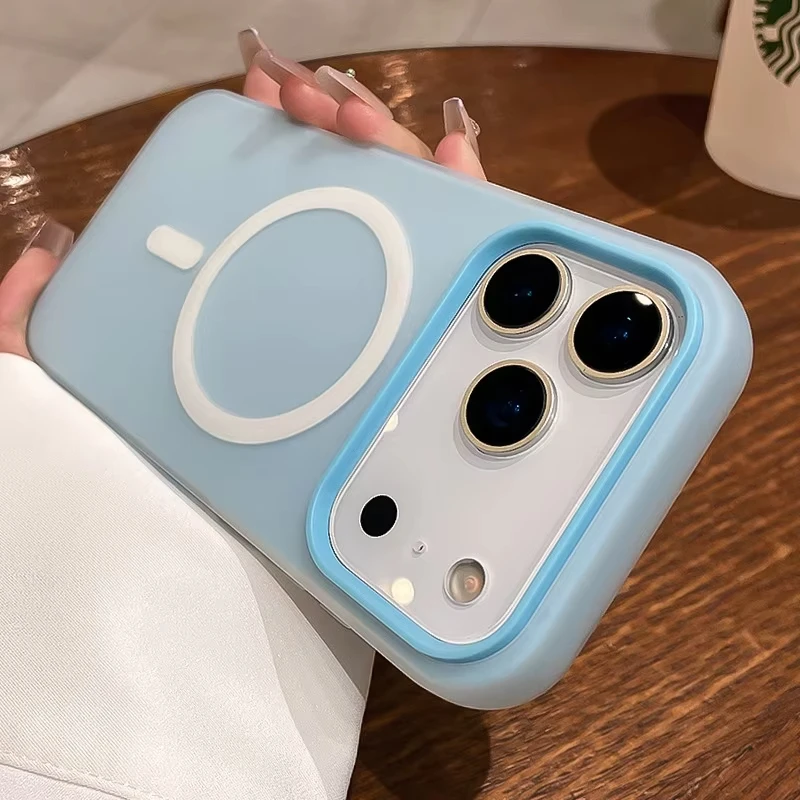 Jelly Candy Color für Magesafe Magnetic Wireless Charge Liquid Handyhülle für iPhone 17 16 15 14 Plus 13 12 11 Pro Max Air Cover – Detail 13