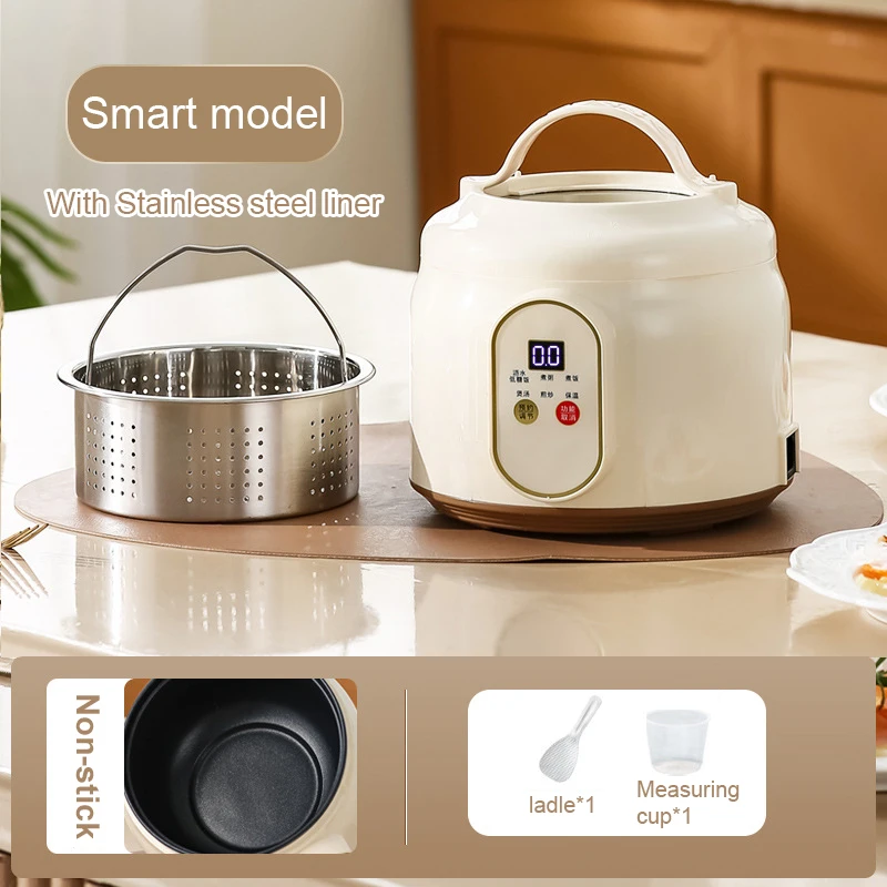 Button with steamer