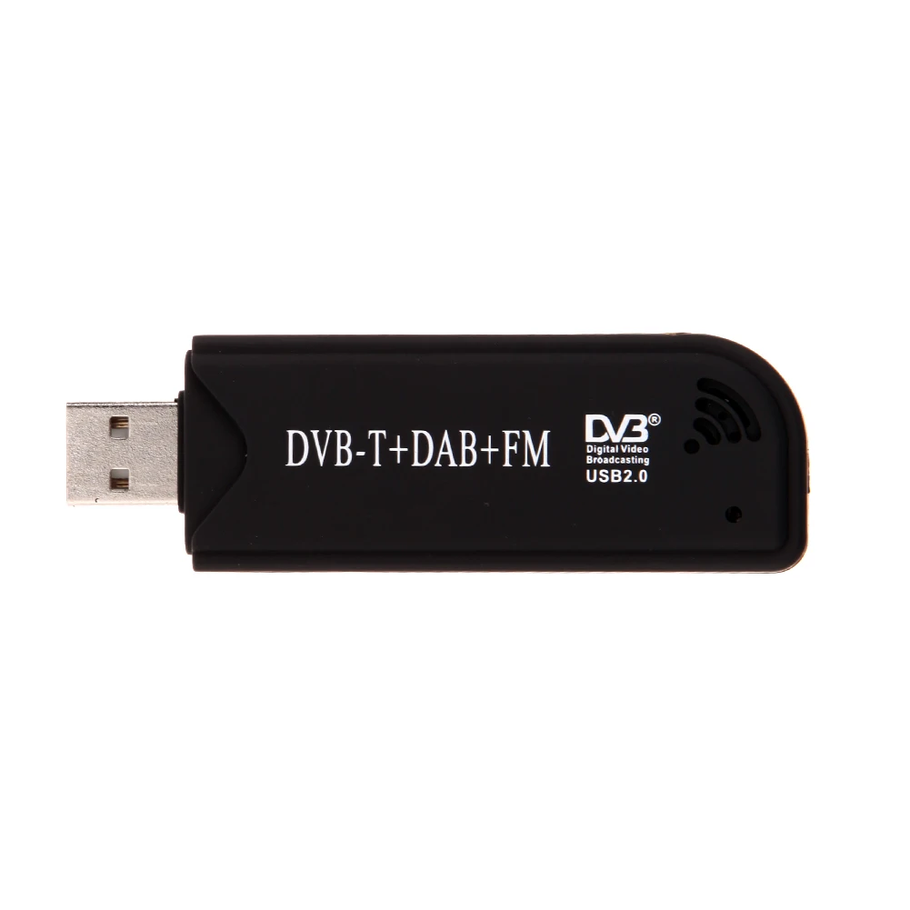 Tv Stick USB2.0 Digital DVB-T SDR+DAB+FM TV Tuner Receiver Stick RTL2832U+ FC0012 with Remote Control Tuner Recorder Quality