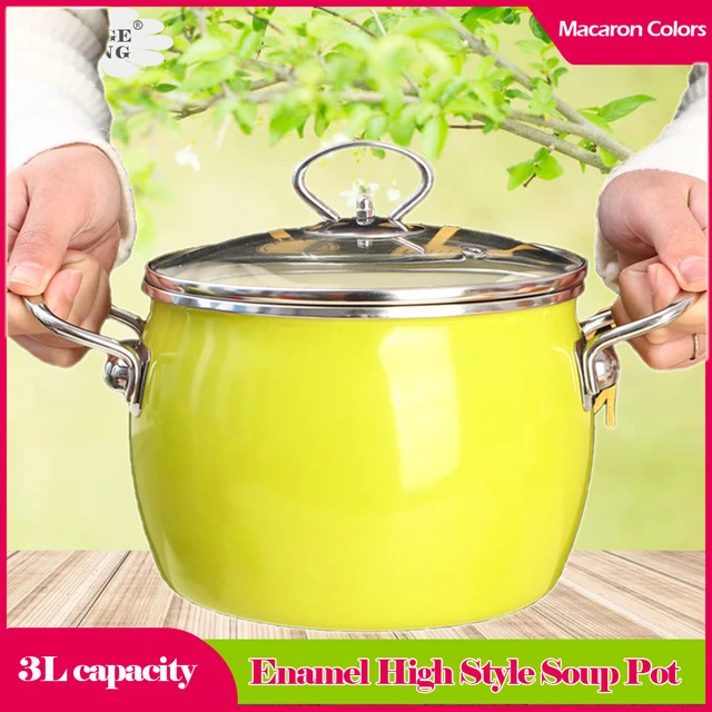 Kitchen Supplies Stock Pots Easy to Clean Healthy Durable Cooking Tools  1.5/1.7L Glass Stew Soup Pot Bowl Stove Cooker Pan