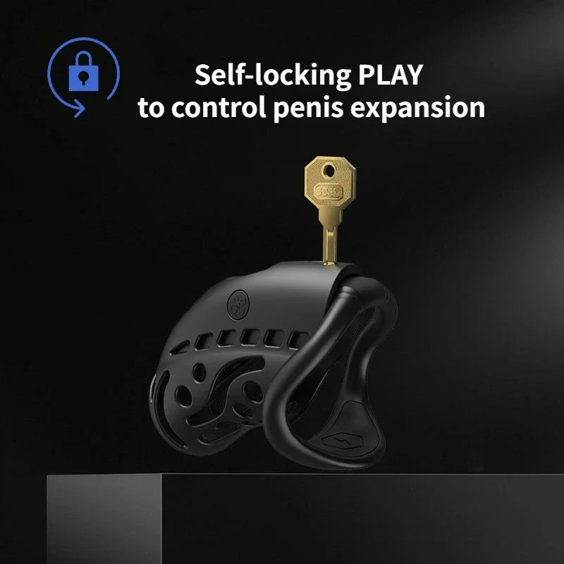 Male Chastity Cage 9 Shock Modes Silent ABS Lightweight Breathable Remote Control IPX6 Waterproof 3 Rings Urethral Plug Sex Toys penis chastity cage,chastity lock sex toy,male female sex toy