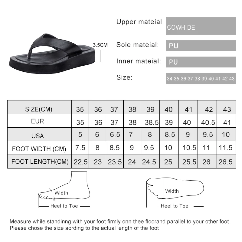 AIYUQI Women's Slippers Outdoor Summer New Genuine Leather  Flip-flops Women Anti-skid Trend Pinch Beach Slides Ladies