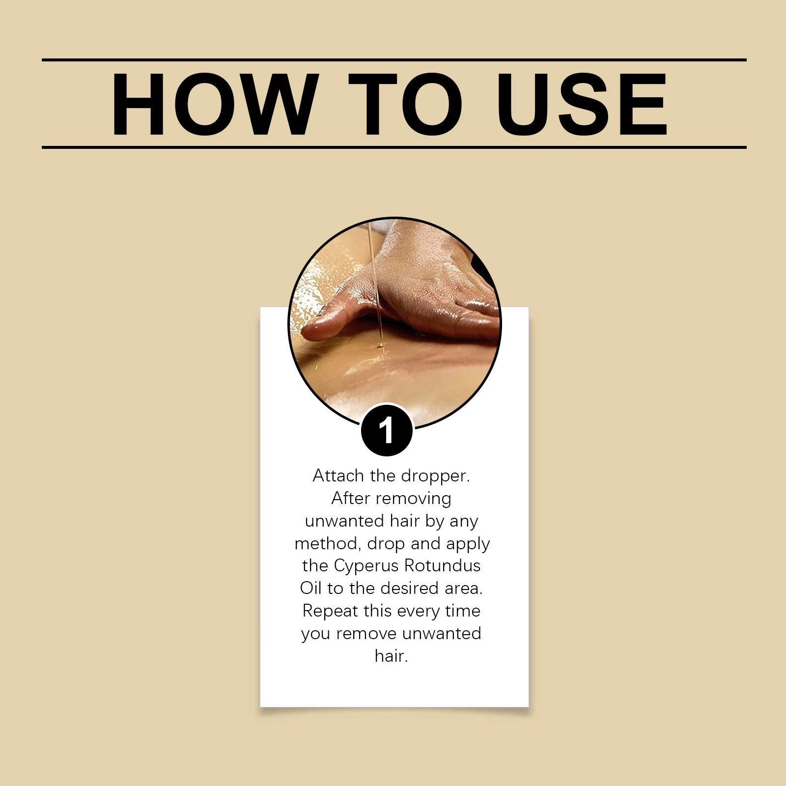 Pure Cyperus Rotundus Body Oil 6