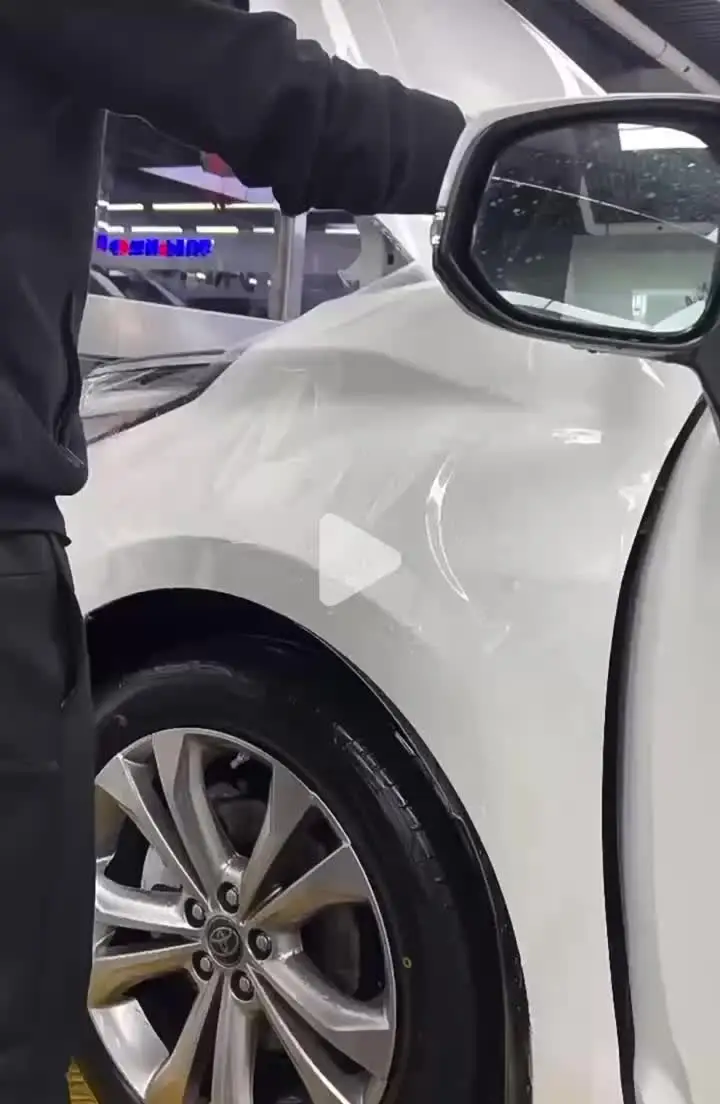 Предварительно вырезанная наклейка из ТПУ для Ford Mustang Mach 1 2022 2023 прозрачный