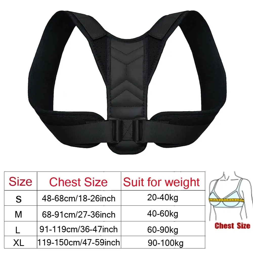 Ergonomic Posture Corrector and Shoulder Support Belt