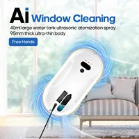 Intelligent Household Window Cleaning RobotAutomatic Water Spray Vacuum Cleaner With Remote Control Electric Window Wiper Glass 1