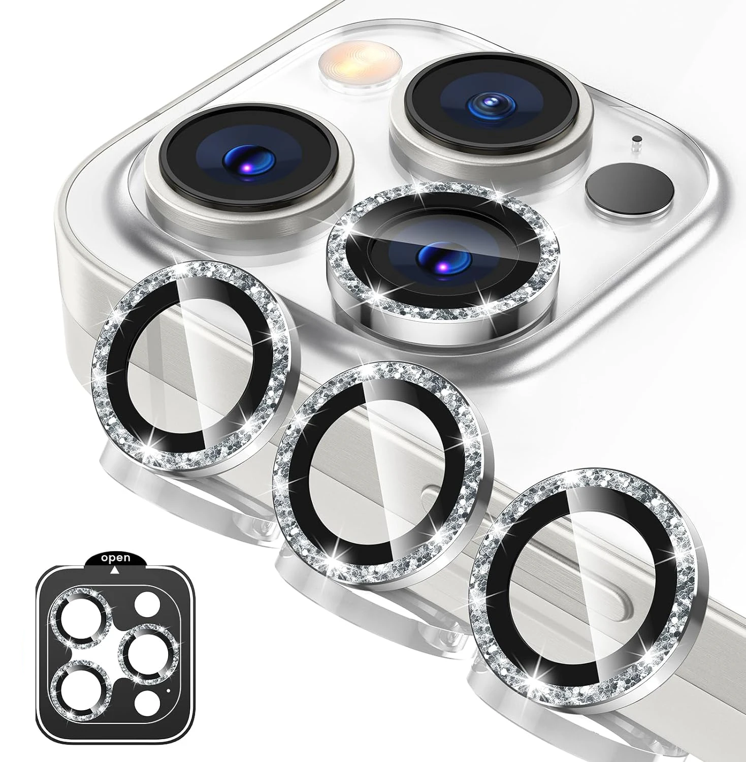 Premium Camera Lens Protector Cover - Enhanced Phone Protection Accessory