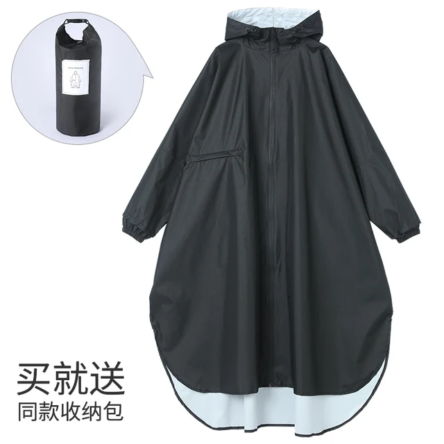 Windbreaker Esőkabát -Lemaradási Méret És Hosszú Felnőtt Férfi Női Divat Kalap, Időjárásálló Vízálló Ruházat, Ujjú - Image 3