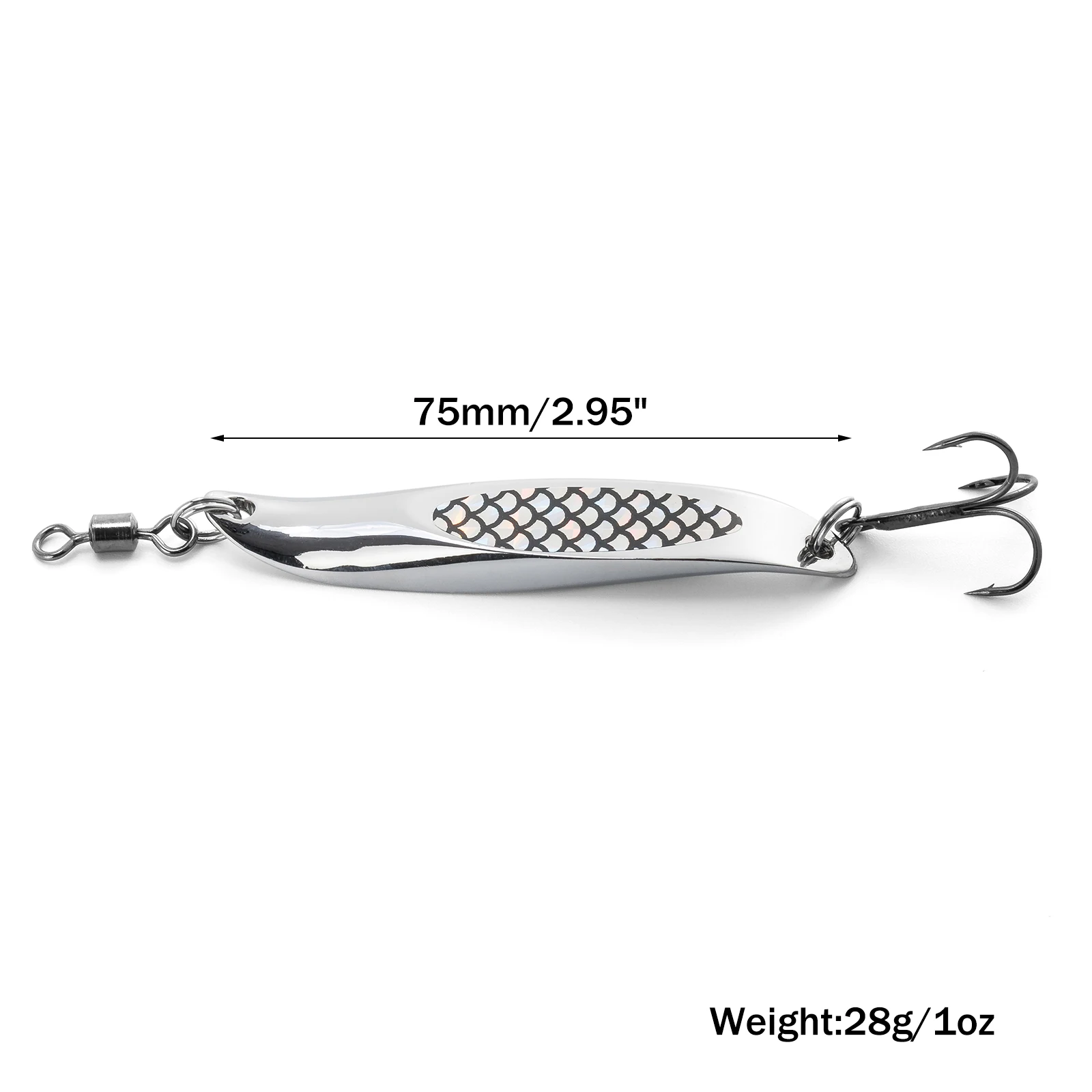 Saltwater Fishing Spoons, Spoon Bait Lure Metal Catfish