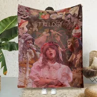 Melanie Martinez Music Printed Blanket Picnic Blankets Warm Blanket Soft and Comfortable Blanket Home Travel Birthday Gift 1