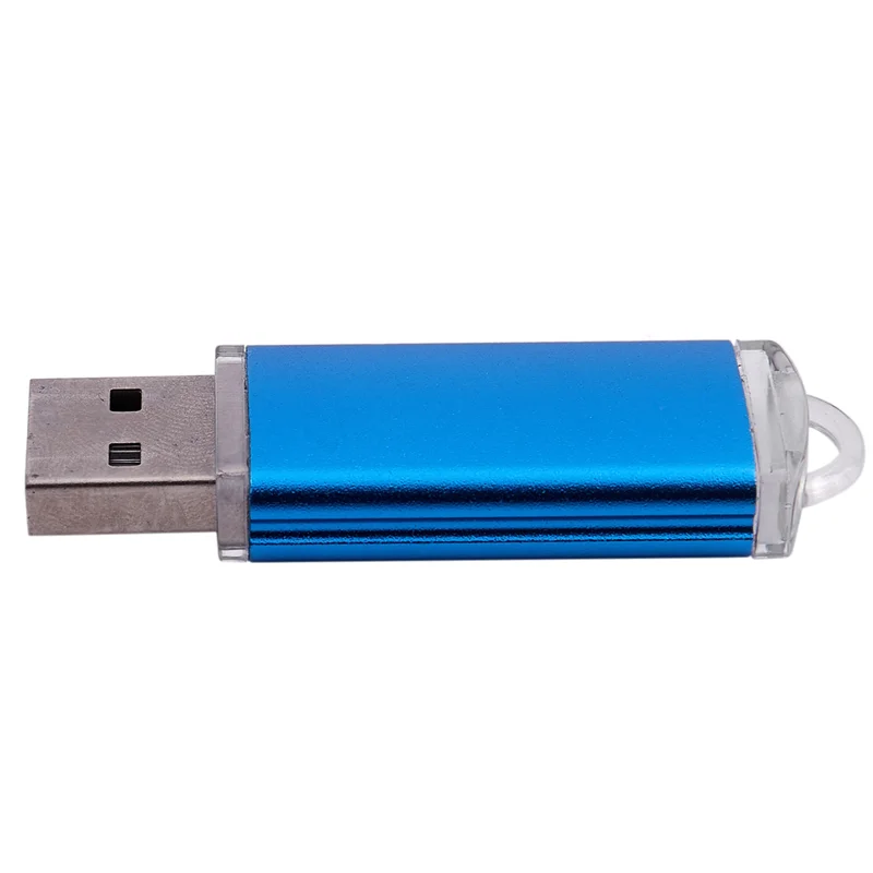 Y43A-100개 USB 메모리 2.0 메모리 스틱 플래시 드라이브 128MB 선물 블루