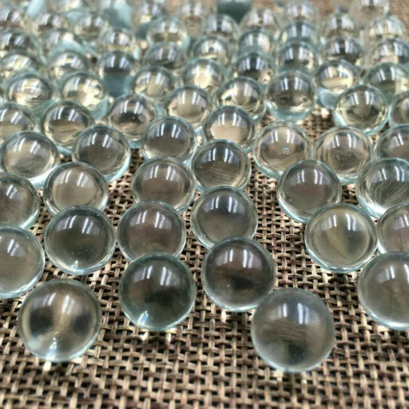 Bola de tirachinas de cristal, 200 piezas, 6mm, uso potente para disparar, bola de vidrio sólido transparente, acceso a