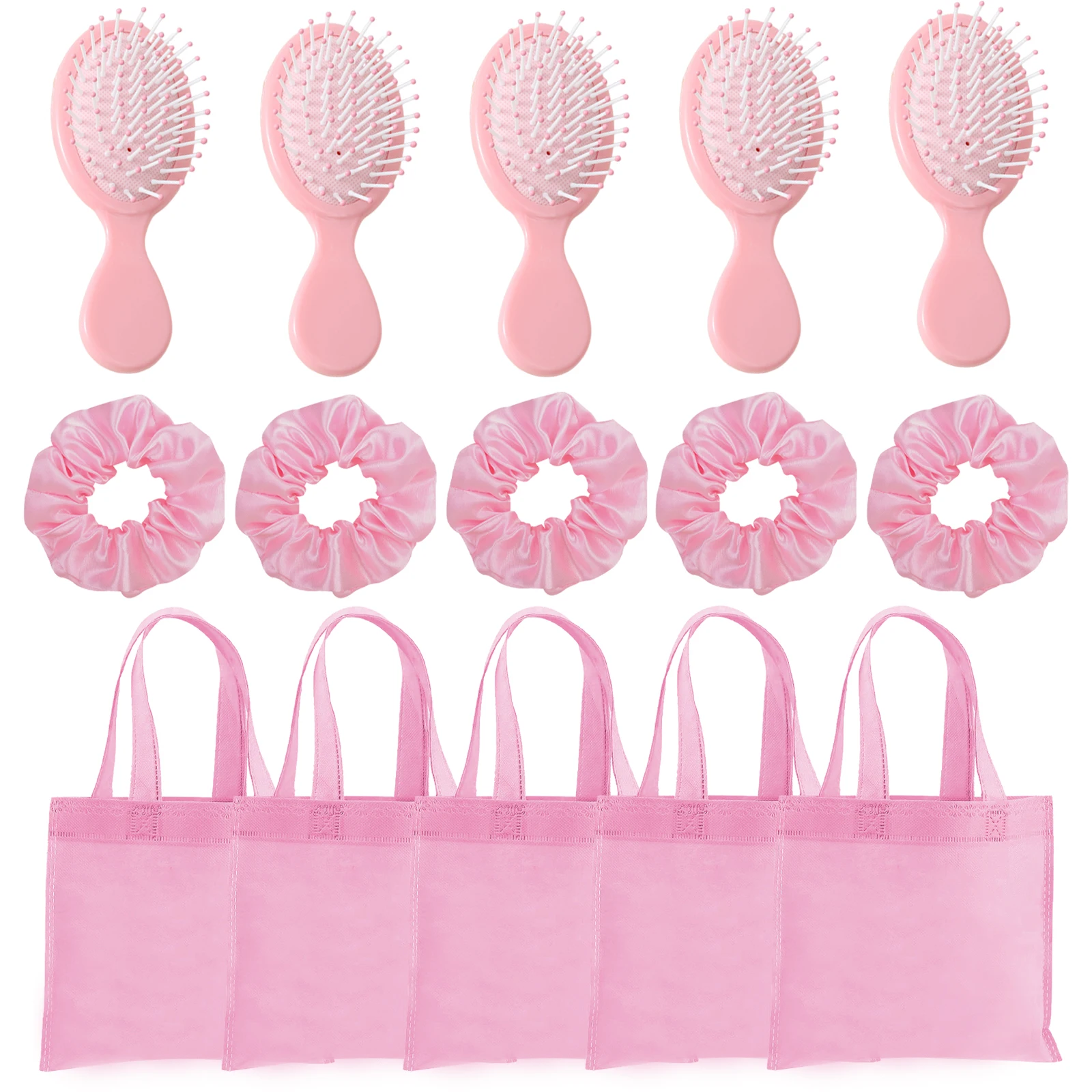 Air Cushion Combs 15piece gift set 5 rose red air cushion combs 5 gift bags headbands girls party bridesmaids souvenirs