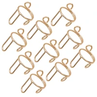 652F 10PCS Nail Art Rings Adjustable Fingertip Rings Women Party Jewelry Metal Open Nail Rings Copper Material Women Jewelry 1