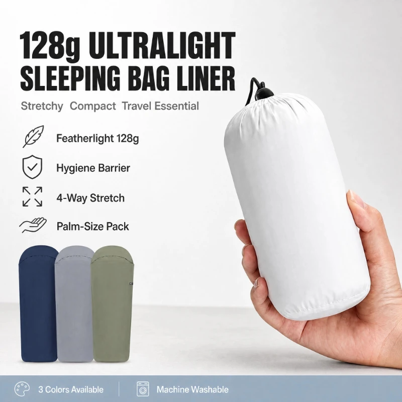  slider image of Lightweight Antibacterial Sleeping Bag