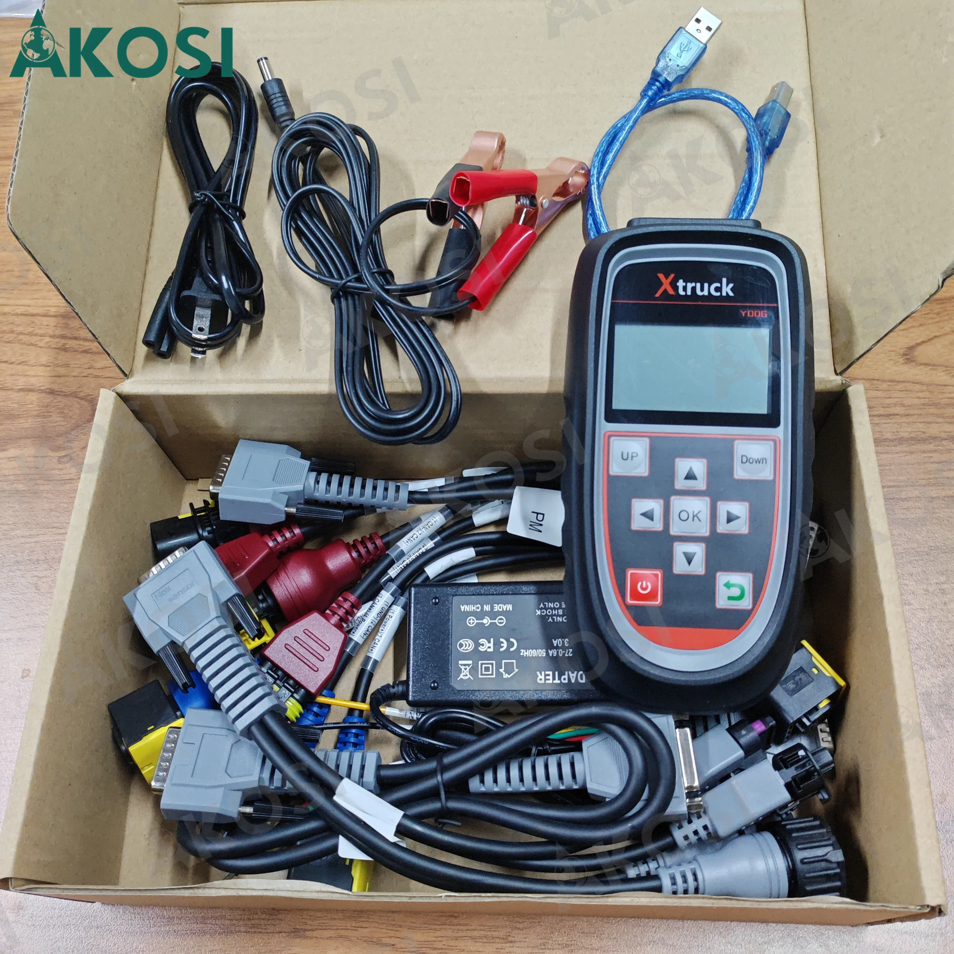 

Xtruck Y006 EURO 6 Sensor Tester for Urea Quality Liquid Level/PM/Exhaust Temperature Nitrogen and Oxygen NOx Auto Detection